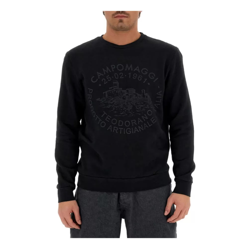 New Campomaggi Teodorano sweatshirt Black