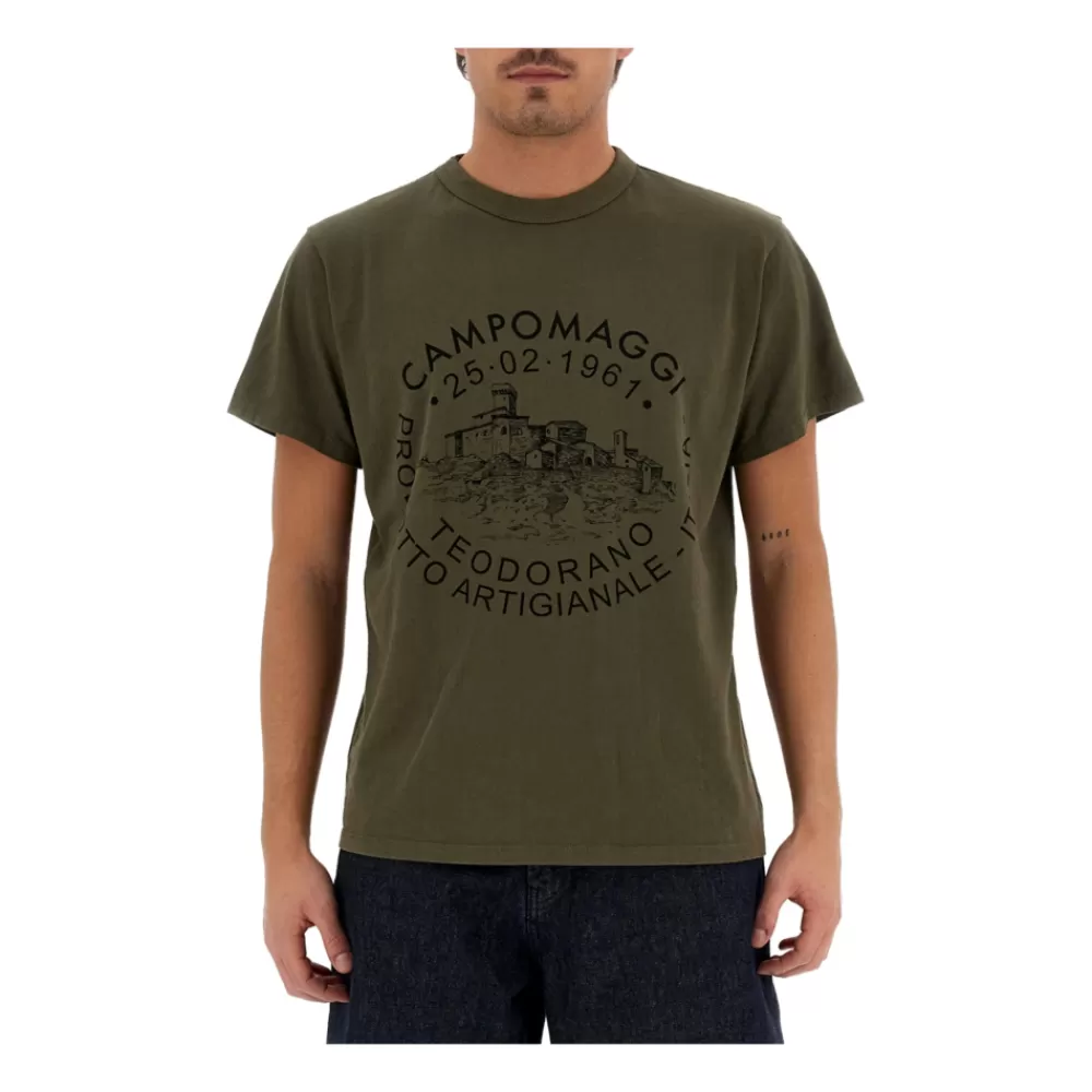 Online Campomaggi Teodorano T-shirt Green